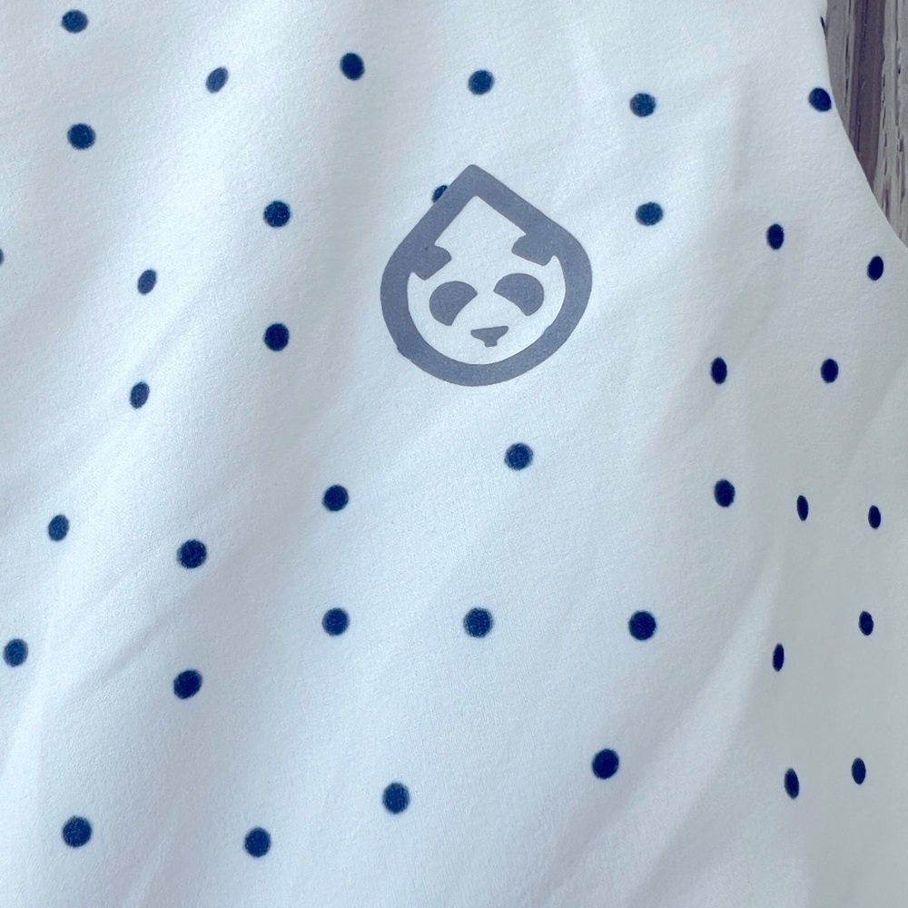 Tasc Rhythm White Ace Dot Golf Skirt Size Large - Picture 8 of 8